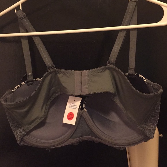 Leopard Cheetah Print Push-Up Bra 40D - Picture 3 of 4